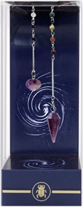 Bild på Premium Amethyst Chakra Pendulum