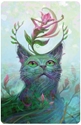 Bild på Spring (Fantasy Cats) Magnet