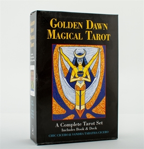 Bild på Golden dawn magical tarot - a complete tarot set