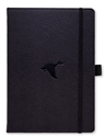 Bild på Dingbats* Wildlife A5+ Black Duck Notebook - Graph