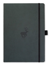 Bild på Dingbats* Wildlife A4+ Green Deer Notebook - Plain