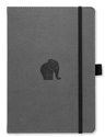 Bild på Dingbats* Wildlife A5+ Grey Elephant Notebook - Lined