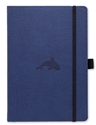 Bild på Dingbats* Wildlife A4+ Graph - Blue Whale Notebook