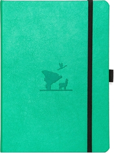 Bild på Dingbats* Earth A5+ Dotted - Emerald Eduardo Avaroa Notebook