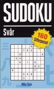 Bild på Sudoku Svår 160 sifferpussel