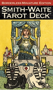 Bild på Smith-Waite® Tarot Deck Borderless Miniature Edition