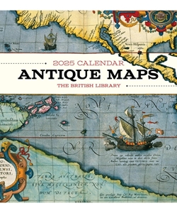 Bild på Antique Maps CAL25172: 2025 Wall Calendar