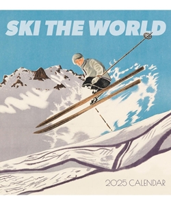 Bild på Ski the World CAL25169: 2025 Wall Calendar