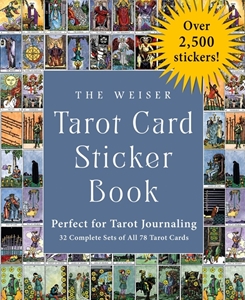 Bild på The Weiser Tarot Card Sticker Book: Perfect for Tarot Journaling (32 complete sets of all 78 Tarot cards - over 2500 stickers)