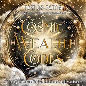 Bild på Cosmic Wealth Codes Affirmation Deck: Timeless Affirmations to Activate and Amplify Abundance (55 Full-Color Cards)