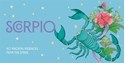 Bild på Scorpio Pocket Zodiac Cards: 40 Magical Messages from the Stars